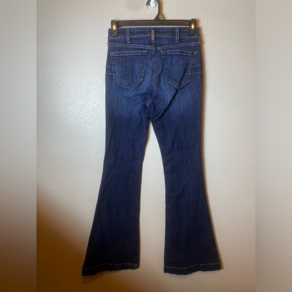 Ariat Women’s High Rise Alex Flare Jeans in Midnight Size 28L - Picture 4 of 6